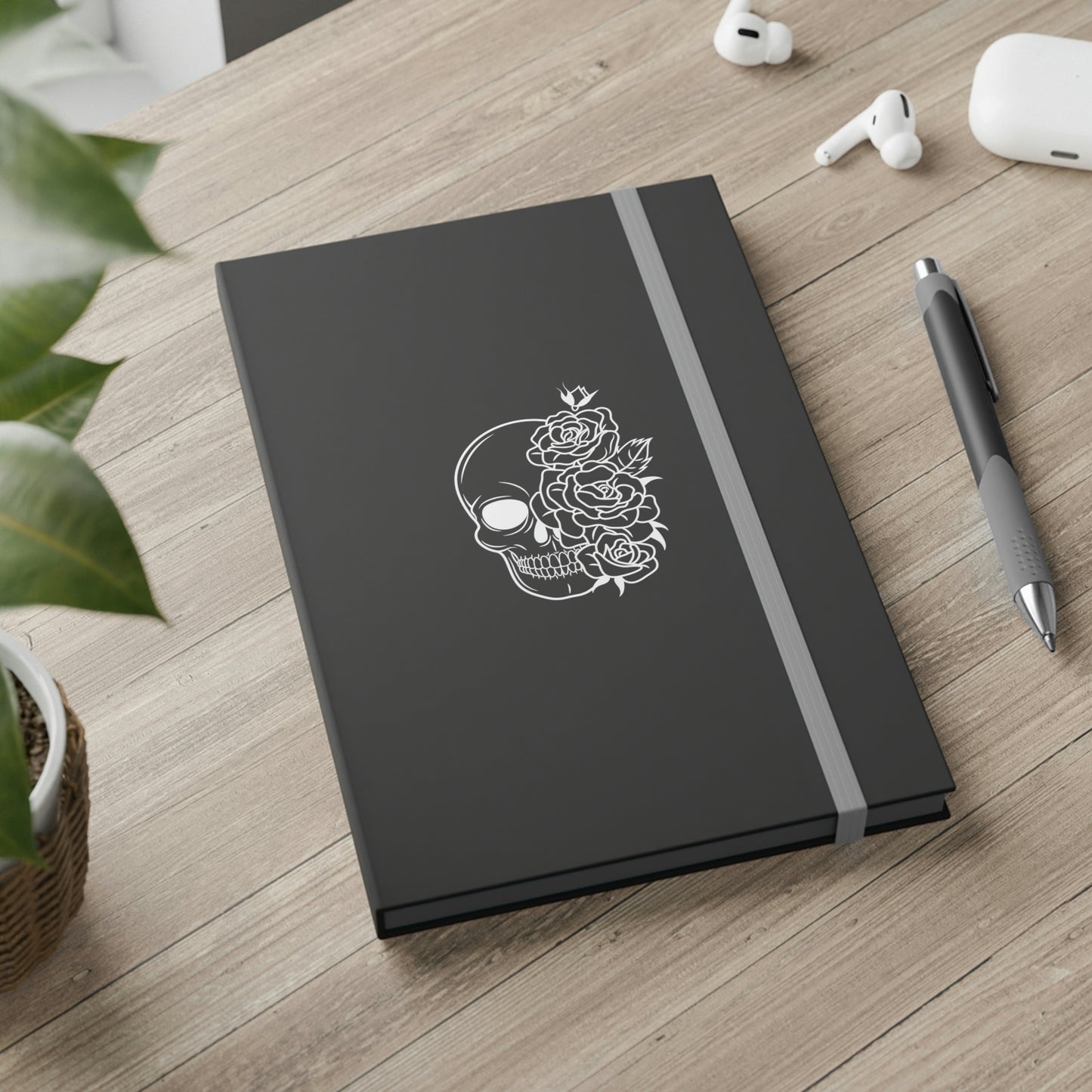 Flower Skull Notebook