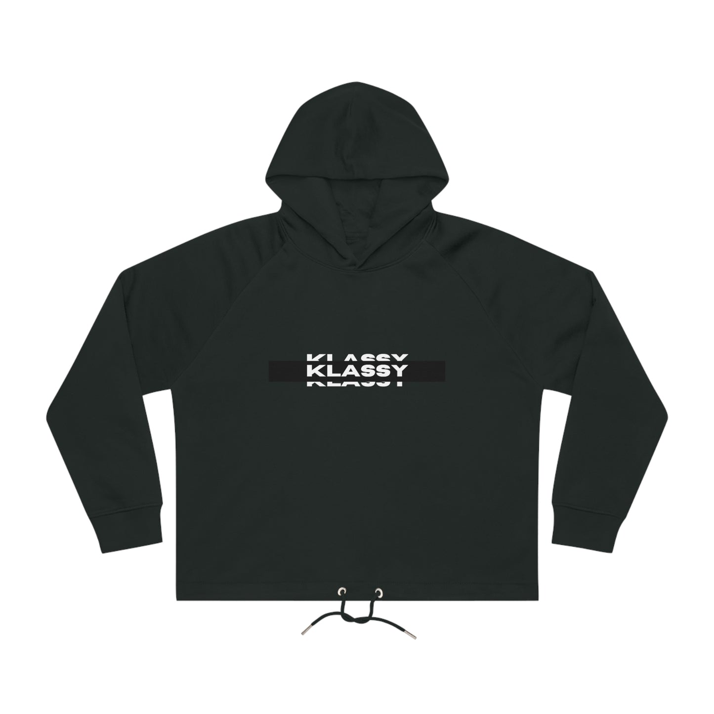 Klassy Cropped Hoodie Sweatshirt