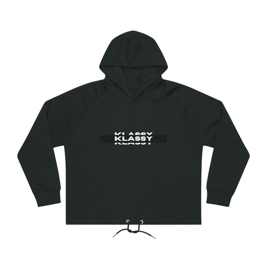 Klassy Cropped Hoodie Sweatshirt