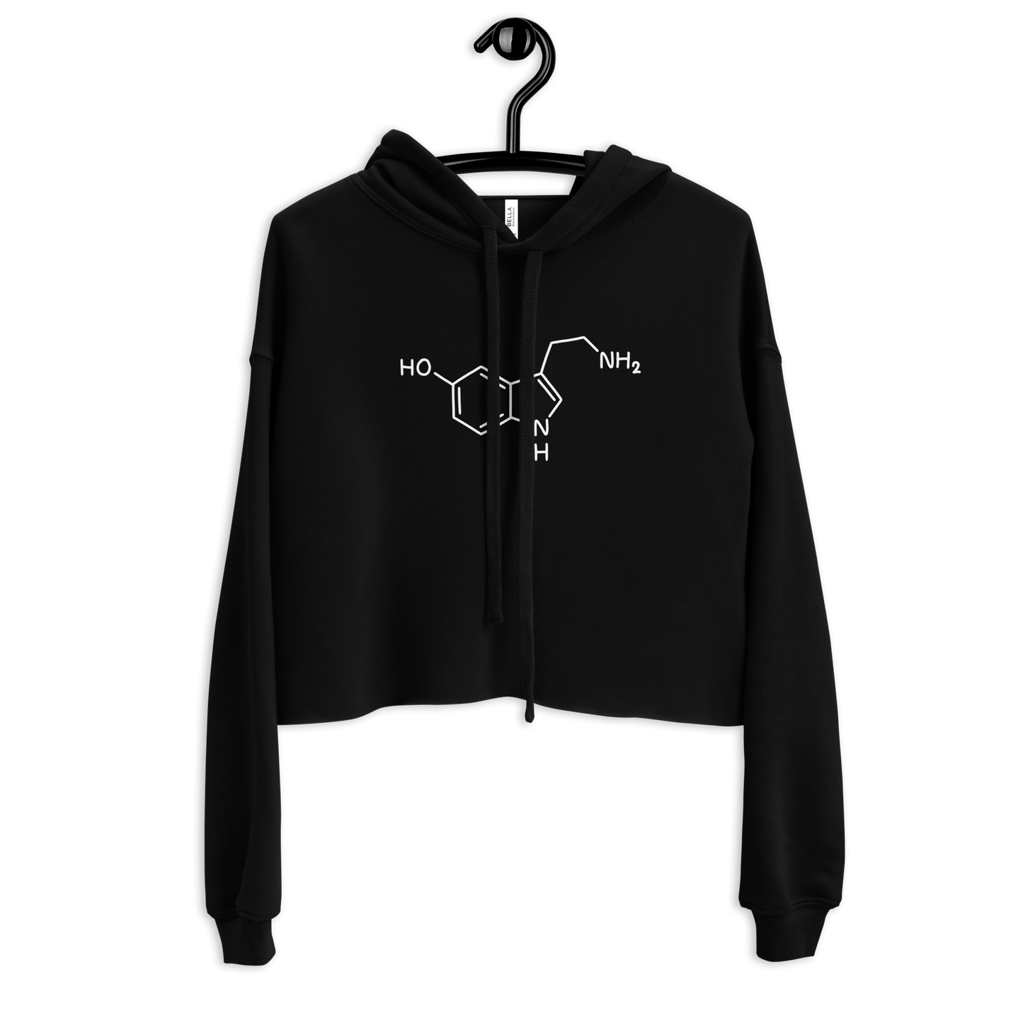 Serotonin Cropped Hoodie