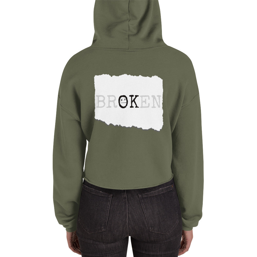 Broken Crop Hoodie